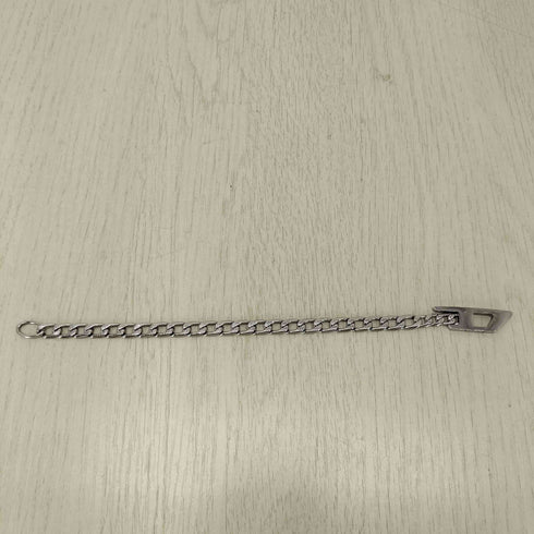 ディーゼル DIESEL ステンレススティールチェーンブレスレット Stainless steel chain bracelet メンズ