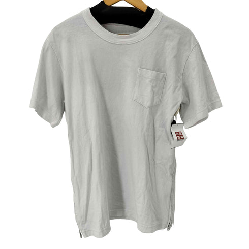 サカイ Sacai SIDE ZIP COTTON T SHIRT メンズ 2