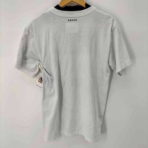 サカイ Sacai SIDE ZIP COTTON T SHIRT メンズ 2
