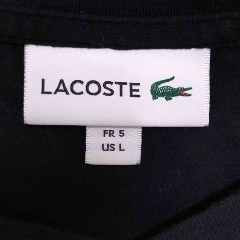 ラコステ LACOSTE ボディーサイズピグメントTシャツ メンズ import:L