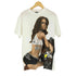 フェイマススターズアンドストラップス FAMOUS STARS AND STRAPS 00S メキシコ製 セクシー ガール バイク プリントTシャツ メンズ JPN:M