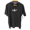 ヨウジヤマモト Yohji Yamamoto WILD SIDE ロゴプリント サイドジップクルーネックTシャツ メンズ 2