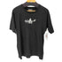 ヨウジヤマモト Yohji Yamamoto WILD SIDE ロゴプリント サイドジップクルーネックTシャツ メンズ 2