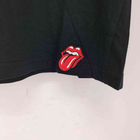 バンドロゴプリント クルーネックTシャツ ワッペン メンズ JPN:M