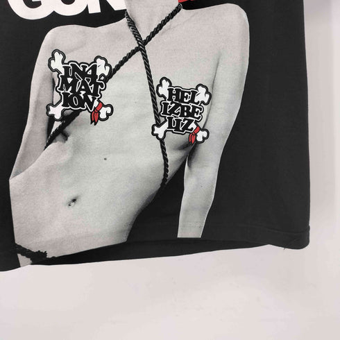 Hellz Bellz セクシー ガール プリントTシャツ メンズ JPN:L