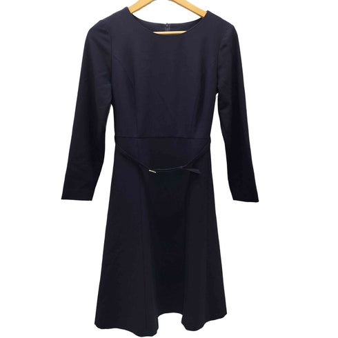 ナチュラルビューティーベーシック NATURAL BEAUTY BASIC ジョーゼットフィット&フレアワンピース レディース JPN:M