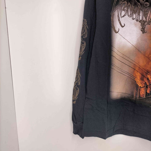 TRAGEDY STRIKE デスメタル アルバム アートワーク プリント L/S クルーネック Tシャツ メンズ import:L