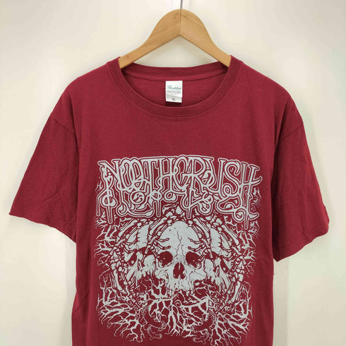 JAPAN TOUR 2013 スラッジメタル ハードコア アートワーク プリント S/S クルーネック Tシャツ メンズ JPN:XL