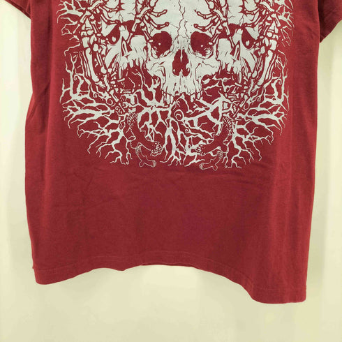 JAPAN TOUR 2013 スラッジメタル ハードコア アートワーク プリント S/S クルーネック Tシャツ メンズ JPN:XL