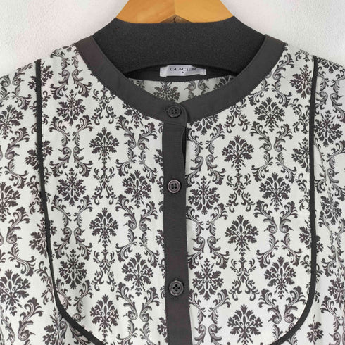 GLACIER 総柄 L/S シャツワンピース レディース JPN:M