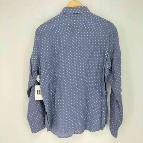 ポールスミスジーンズ Paul Smith JEANS リネン100 ドット柄 長袖シャツ メンズ JPN:M