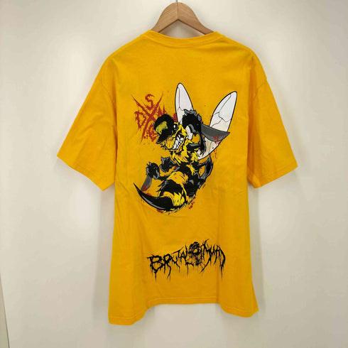 スラミング ブルータル デスメタル アートワーク S/S クルーネック Tシャツ メンズ import:XL