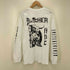 デスメタル グラインドコア アートワーク 袖 バック プリント L/S クルーネック Tシャツ メンズ import:L