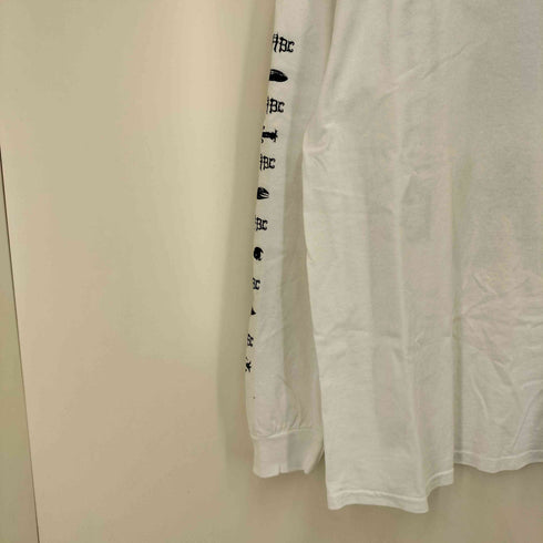 デスメタル グラインドコア アートワーク 袖 バック プリント L/S クルーネック Tシャツ メンズ import:L