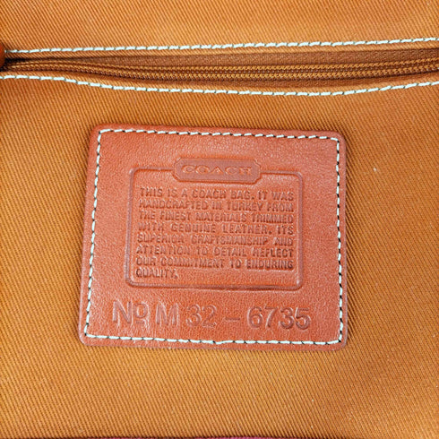 コーチ COACH サッチェル キャンバス×レザー ショルダーバッグ レディース