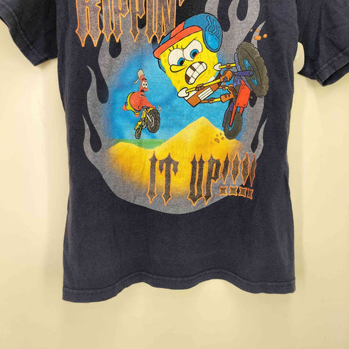 00S カートゥーン アニメ キャラクター プリント S/S クルーネック Tシャツ コピーライト2003 レディース