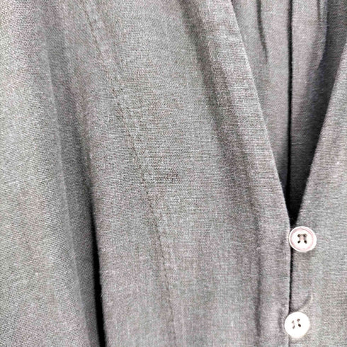 ザラ ZARA リネンレーヨン ベルテッド ワンピース レディース import:S