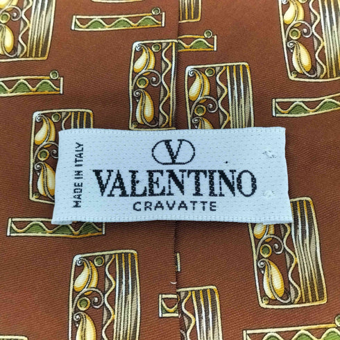 ヴァレンティノガラヴァーニ VALENTINO GARAVANI 総柄シルクネクタイ メンズ