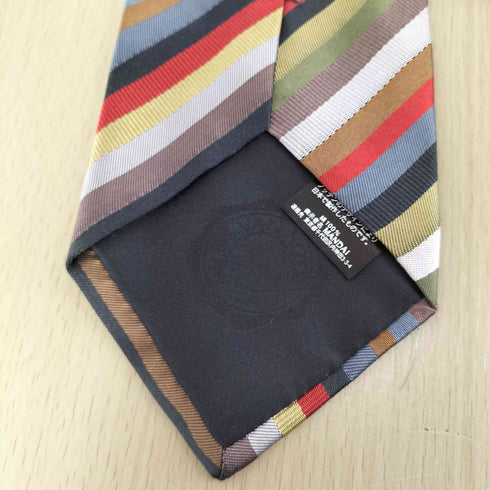 ドリスヴァンノッテン DRIES VAN NOTEN 旧タグ マルチカラ―ストライプネクタイ メンズ