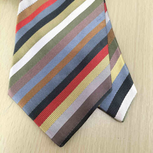 ドリスヴァンノッテン DRIES VAN NOTEN 旧タグ マルチカラ―ストライプネクタイ メンズ