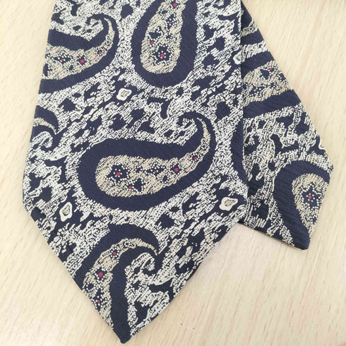 ジョルジオアルマーニ Giorgio Armani ペイズリー柄シルクネクタイ メンズ