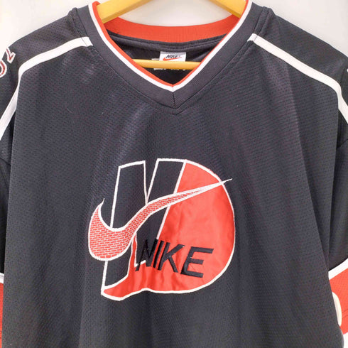 ナイキ NIKE 90S MADE IN USA 銀タグ スウォッシュ ゲームシャツ メンズ