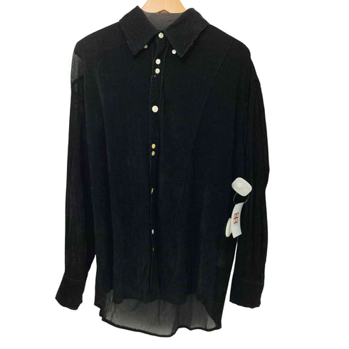 ジエダ Jieda 22SS FLOCKY SWITCHING BUTTON DOWN SH メンズ JPN:1