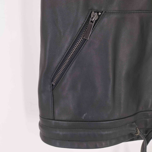 トーマスワイルド THOMAS WYLDE シープレザー フーディーベスト メンズ