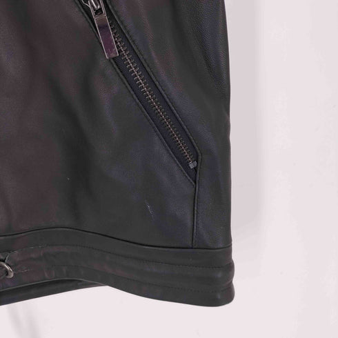 トーマスワイルド THOMAS WYLDE シープレザー フーディーベスト メンズ