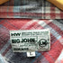 ビッグジョン BIG JOHN 80s 90s ヘビーネルシャツ メンズ JPN:L