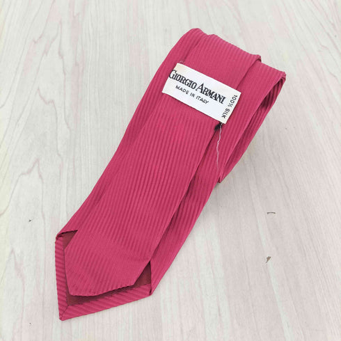 ジョルジオアルマーニ Giorgio Armani MADE IN ITALY シルクネクタイ メンズ