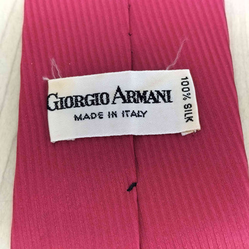 ジョルジオアルマーニ Giorgio Armani MADE IN ITALY シルクネクタイ メンズ