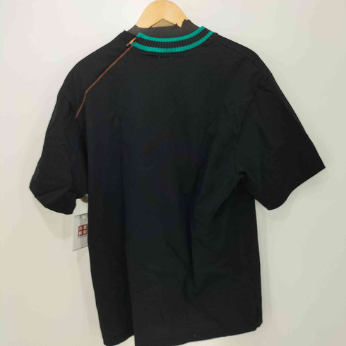 カラービーコン kolor BEACON 23SS クレイジーパターン ドッキングニットネック S/S Tシャツ メンズ JPN:2