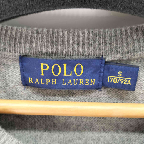 ポロラルフローレン POLO RALPH LAUREN メルノウール ポニー刺繍 Vネックニット メンズ JPN:S