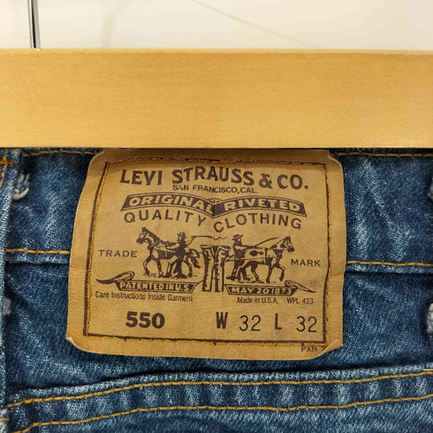 リーバイス Levis 90S USA製 554刻印 オレンジタブ デニムパンツ メンズ W32 L32
