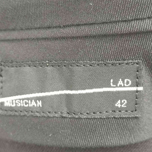 ラッドミュージシャン LAD MUSICIAN 2タック ウールスラックスパンツ メンズ JPN:42