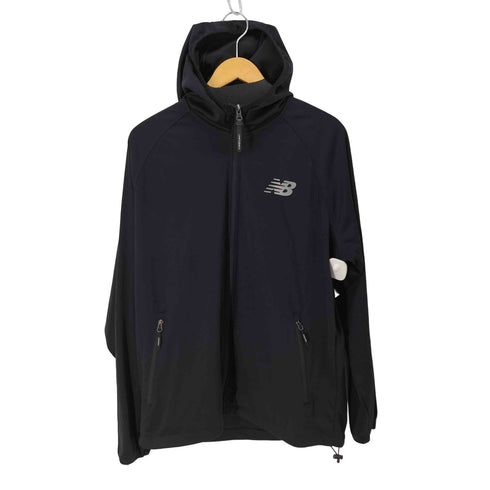 ニューバランス NEW BALANCE 裾ドローコード フーデッドジャケット メンズ JPN:L