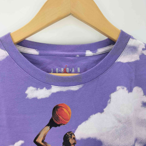 ジョーダンブランド JORDAN BRAND プリント 総柄 クルーネック半袖Tシャツ レディース JPN:XL