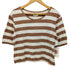 pact Earth's Favorite Clothing インド綿 オーガニックコットン ボーダー Tシャツ レディース import:S