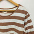 pact Earth's Favorite Clothing インド綿 オーガニックコットン ボーダー Tシャツ レディース import:S