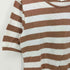 pact Earth's Favorite Clothing インド綿 オーガニックコットン ボーダー Tシャツ レディース import:S