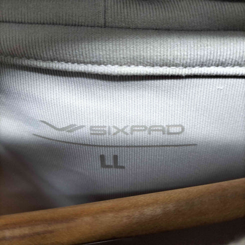 SIXPAD フロントロゴプルオーバーパーカー メンズ LL