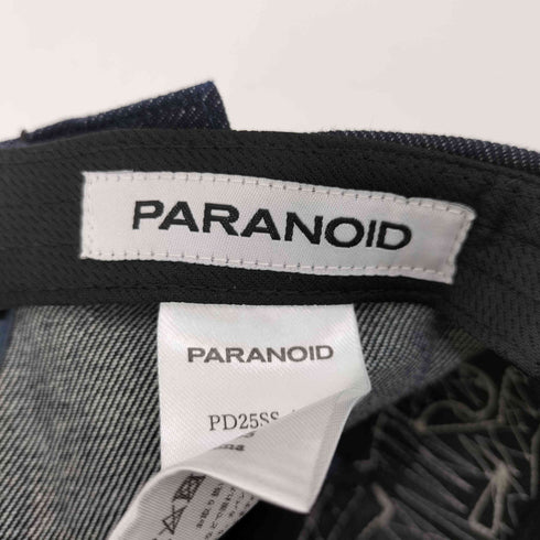 パラノイド PARANOID 25SS WASHED DENIM CAP メンズ