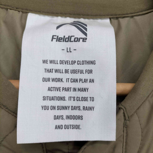 フィールドコア FieldCore 撥水ストレッチキルティングコート レディース LL