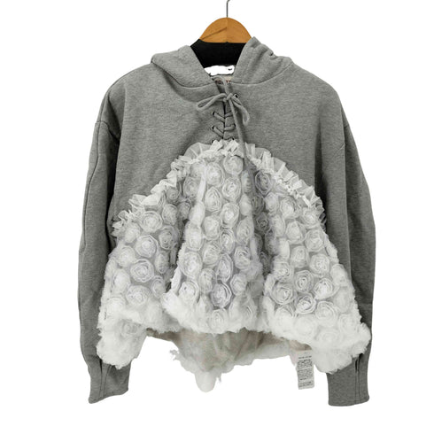 ポピートーキョー poppy tokyo TULLE DOCKING HOODIE レディース FREE
