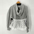 ポピートーキョー poppy tokyo TULLE DOCKING HOODIE レディース FREE
