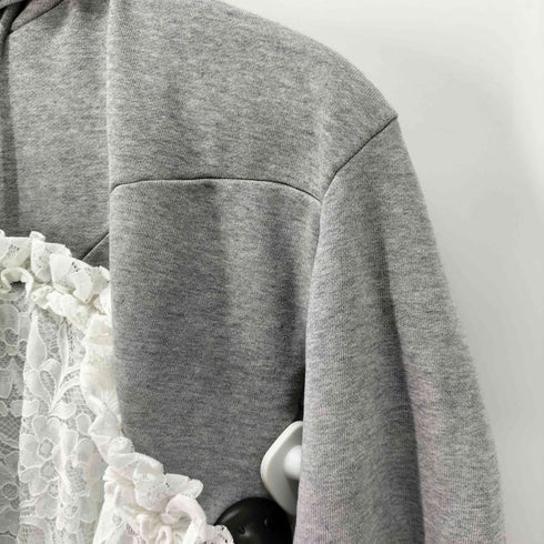 ポピートーキョー poppy tokyo LACE DOCKING HOODIE レディース FREE