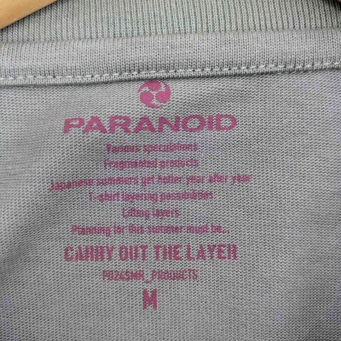 パラノイド PARANOID 24SS Box-TShirt Blue Print メンズ JPN:M