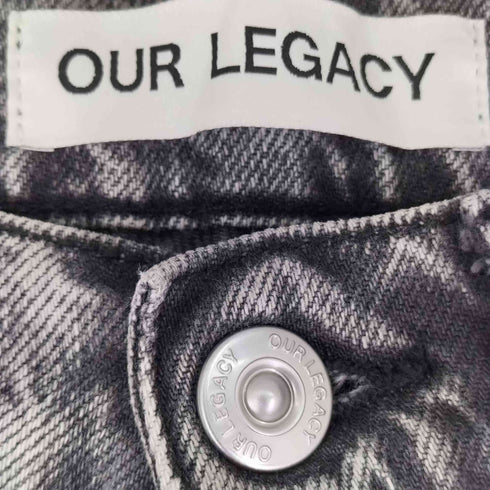 アワーレガシィー OUR LEGACY EXTENDED THIRD CUT BLACK AND GREY メンズ 30