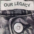 アワーレガシィー OUR LEGACY EXTENDED THIRD CUT BLACK AND GREY メンズ 30